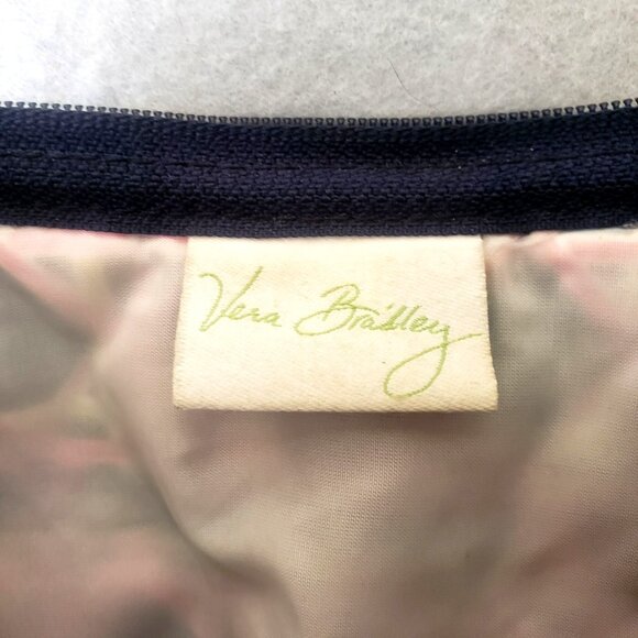 Vera Bradley Floral Quilted Cotton Shoulder Bag Adjustable Strap Front Pockets - Picture 3 of 14